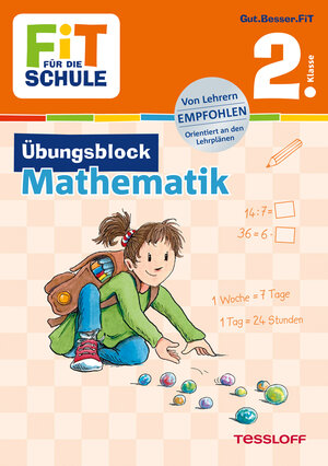 Buchcover FiT FÜR DIE SCHULE: Übungsblock Mathematik 2. Klasse | Werner Zenker | EAN 9783788623142 | ISBN 3-7886-2314-4 | ISBN 978-3-7886-2314-2
