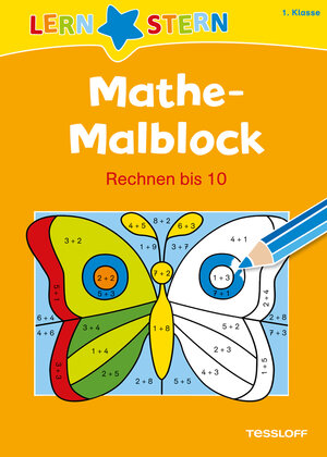 Buchcover LERNSTERN Mathe-Malblock 1. Klasse. Rechnen bis 10 | Sabine Schwertführer | EAN 9783788625184 | ISBN 3-7886-2518-X | ISBN 978-3-7886-2518-4