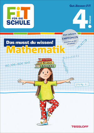 Buchcover FiT FÜR DIE SCHULE: Das musst du wissen! Mathematik 4. Klasse | Andrea Essers | EAN 9783788626891 | ISBN 3-7886-2689-5 | ISBN 978-3-7886-2689-1