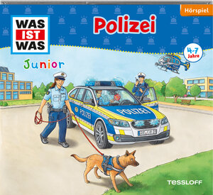 Buchcover WAS IST WAS Junior Hörspiel: Polizei | Charlotte Habersack | EAN 9783788628130 | ISBN 3-7886-2813-8 | ISBN 978-3-7886-2813-0