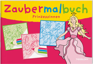 Buchcover Zaubermalbuch Prinzessinnen  | EAN 9783788638351 | ISBN 3-7886-3835-4 | ISBN 978-3-7886-3835-1