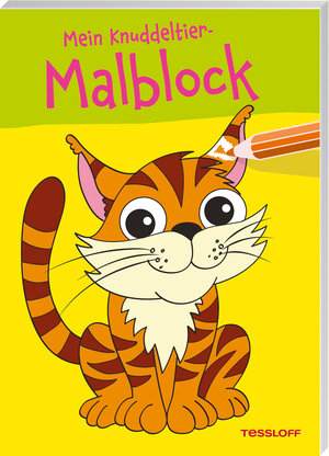 Buchcover Mein Knuddeltier-Malblock (Tiger)  | EAN 9783788638498 | ISBN 3-7886-3849-4 | ISBN 978-3-7886-3849-8