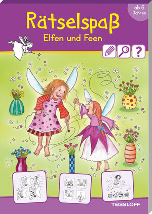 Buchcover Rätselspaß Elfen und Feen. Ab 6 Jahren  | EAN 9783788639433 | ISBN 3-7886-3943-1 | ISBN 978-3-7886-3943-3