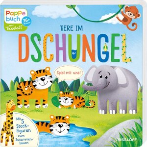 Buchcover Tiere im Dschungel  | EAN 9783788639556 | ISBN 3-7886-3955-5 | ISBN 978-3-7886-3955-6