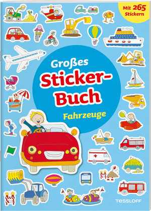 Buchcover Großes Sticker-Buch Fahrzeuge | Elisabeth Kiefmann | EAN 9783788639778 | ISBN 3-7886-3977-6 | ISBN 978-3-7886-3977-8
