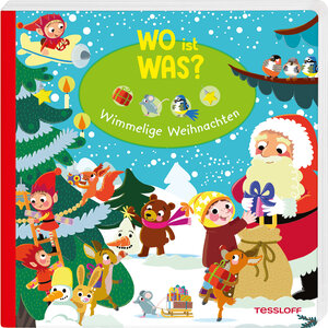 Buchcover WO ist WAS? Wimmelige Weihnachten. Pappebuch für Kinder ab 2 Jahren | Julia Reindl | EAN 9783788641672 | ISBN 3-7886-4167-3 | ISBN 978-3-7886-4167-2