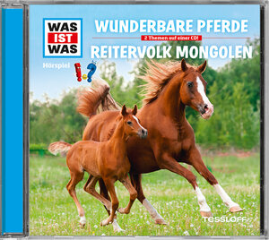 Buchcover WAS IST WAS Hörspiel: Wunderbare Pferde/ Reitervolk Mongolen | Dr. Manfred Baur | EAN 9783788643331 | ISBN 3-7886-4333-1 | ISBN 978-3-7886-4333-1