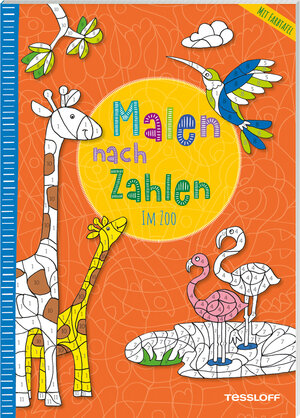 Buchcover Malen nach Zahlen. Im Zoo  | EAN 9783788646585 | ISBN 3-7886-4658-6 | ISBN 978-3-7886-4658-5