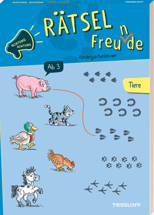 Buchcover Achtung, Achtung Rätselfreu(n)de! Kindergarten. Tiere  | EAN 9783788646752 | ISBN 3-7886-4675-6 | ISBN 978-3-7886-4675-2