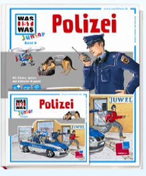 Buchcover WAS IST WAS Junior Set Polizei Buch + Hörspiel-CD  | EAN 9783788669447 | ISBN 3-7886-6944-6 | ISBN 978-3-7886-6944-7