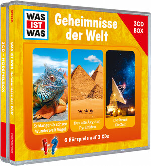 Buchcover WAS IST WAS 3-CD-Hörspielbox Geheimnisse der Welt | Dr. Manfred Baur | EAN 9783788670238 | ISBN 3-7886-7023-1 | ISBN 978-3-7886-7023-8