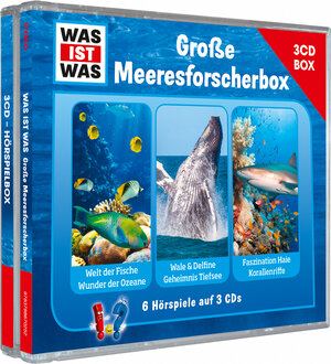 Buchcover WAS IST WAS 3-CD-Hörspielbox. Große Meeresforscherbox | Dr. Manfred Baur | EAN 9783788670252 | ISBN 3-7886-7025-8 | ISBN 978-3-7886-7025-2