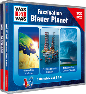 Buchcover WAS IST WAS 3-CD Hörspielbox. Faszination Blauer Planet  | EAN 9783788670313 | ISBN 3-7886-7031-2 | ISBN 978-3-7886-7031-3