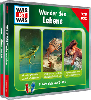Buchcover WAS IST WAS 3-CD Hörspielbox. Wunder des Lebens  | EAN 9783788670320 | ISBN 3-7886-7032-0 | ISBN 978-3-7886-7032-0