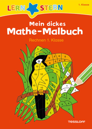 Buchcover LERNSTERN Mein dickes Mathe-Malbuch Rechnen 1. Klasse | Sabine Schwertführer | EAN 9783788675110 | ISBN 3-7886-7511-X | ISBN 978-3-7886-7511-0