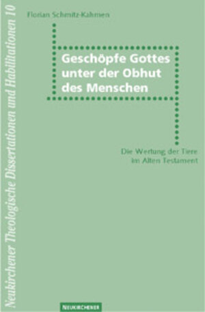 Buchcover Geschöpfe Gottes unter der Obhut des Menschen | Florian Schmitz-Kahmen | EAN 9783788716202 | ISBN 3-7887-1620-7 | ISBN 978-3-7887-1620-2