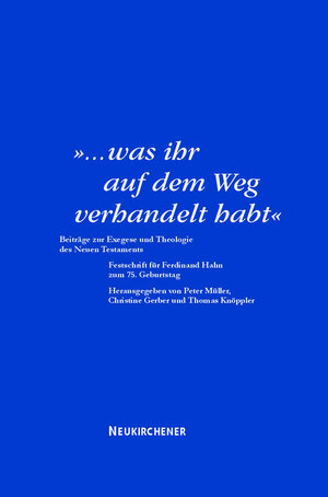 Buchcover ... was ihr auf dem Weg verhandelt habt | EAN 9783788718572 | ISBN 3-7887-1857-9 | ISBN 978-3-7887-1857-2