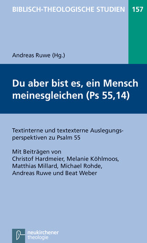 Buchcover Du aber bist es, ein Mensch meinesgleichen (Psalm 55,14)  | EAN 9783788729899 | ISBN 3-7887-2989-9 | ISBN 978-3-7887-2989-9