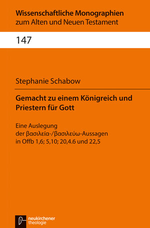 Buchcover Gemacht zu einem Königreich und Priestern für Gott | Stefanie Schabow | EAN 9783788730604 | ISBN 3-7887-3060-9 | ISBN 978-3-7887-3060-4
