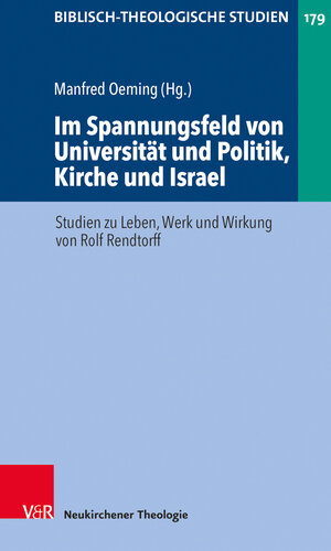 Buchcover Im Spannungsfeld von Universität und Politik, Kirche und Israel  | EAN 9783788733568 | ISBN 3-7887-3356-X | ISBN 978-3-7887-3356-8