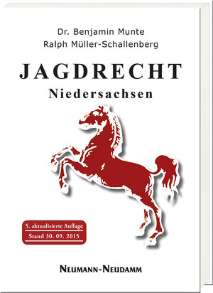 Buchcover Jagdrecht Niedersachsen | Benjamin Munte | EAN 9783788817343 | ISBN 3-7888-1734-8 | ISBN 978-3-7888-1734-3
