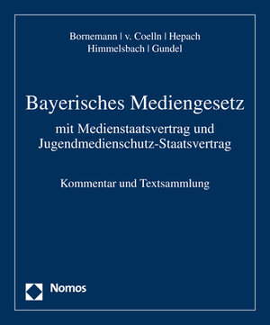 Buchcover Bayerisches Mediengesetz  | EAN 9783789043154 | ISBN 3-7890-4315-X | ISBN 978-3-7890-4315-4