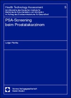 Buchcover PSA-Screening beim Prostatakarzinom  | EAN 9783789058974 | ISBN 3-7890-5897-1 | ISBN 978-3-7890-5897-4