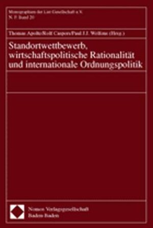 Buchcover Standortwettbewerb, wirtschaftspolitische Rationalität und internationale Ordnungspolitik  | EAN 9783789062377 | ISBN 3-7890-6237-5 | ISBN 978-3-7890-6237-7