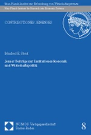 Buchcover Jenaer Beiträge zur Institutionenökonomik und Wirtschaftspolitik  | EAN 9783789070730 | ISBN 3-7890-7073-4 | ISBN 978-3-7890-7073-0