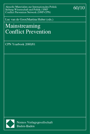 Buchcover Mainstreaming Conflict Prevention  | EAN 9783789077302 | ISBN 3-7890-7730-5 | ISBN 978-3-7890-7730-2