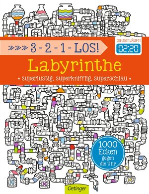 Buchcover 3-2-1-LOS! Labyrinthe | Anton Poitier | EAN 9783789104381 | ISBN 3-7891-0438-8 | ISBN 978-3-7891-0438-1