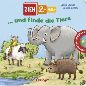 Buchcover Zieh 2-mal ... und finde die Tiere | Sandra Grimm | EAN 9783789114960 | ISBN 3-7891-1496-0 | ISBN 978-3-7891-1496-0