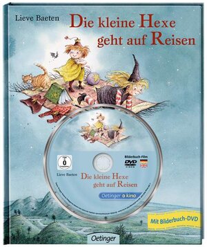 Buchcover Die kleine Hexe geht auf Reisen Bilderbuch mit DVD | Lieve Baeten | EAN 9783789162961 | ISBN 3-7891-6296-5 | ISBN 978-3-7891-6296-1