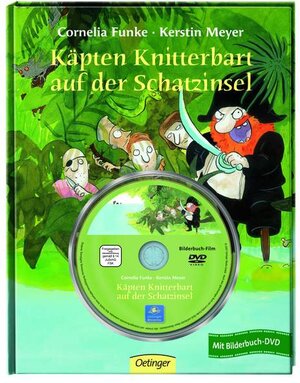 Buchcover Käpten Knitterbart auf der Schatzinsel  Bilderbuch mit DVD | Cornelia Funke | EAN 9783789165160 | ISBN 3-7891-6516-6 | ISBN 978-3-7891-6516-0