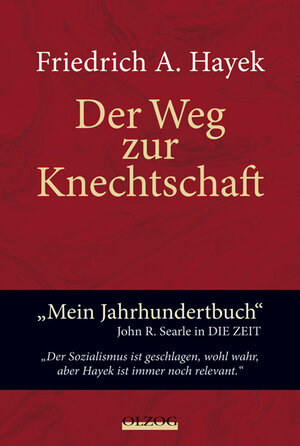 Buchcover Der Weg zur Knechtschaft | Friedrich A. von Hayek | EAN 9783789283628 | ISBN 3-7892-8362-2 | ISBN 978-3-7892-8362-8