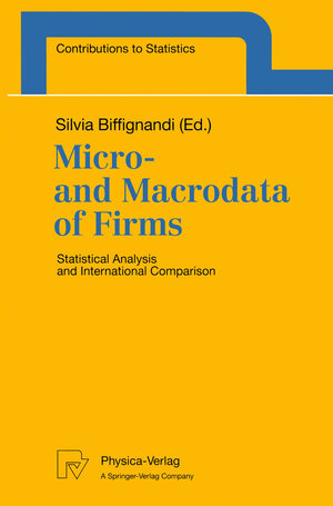 Buchcover Micro- and Macrodata of Firms  | EAN 9783790811438 | ISBN 3-7908-1143-2 | ISBN 978-3-7908-1143-8