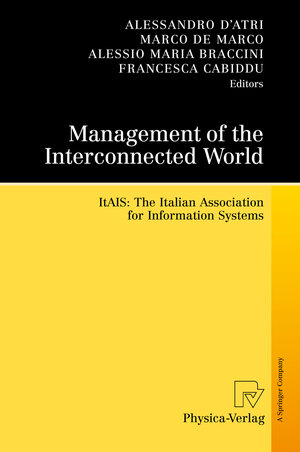 Buchcover Management of the Interconnected World  | EAN 9783790824049 | ISBN 3-7908-2404-6 | ISBN 978-3-7908-2404-9