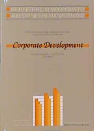 Buchcover Corporate Development  | EAN 9783791014944 | ISBN 3-7910-1494-3 | ISBN 978-3-7910-1494-4