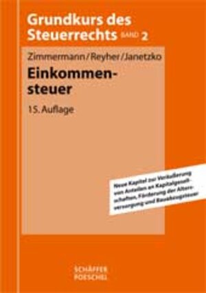 Buchcover Einkommensteuer | Reimar Zimmermann | EAN 9783791020983 | ISBN 3-7910-2098-6 | ISBN 978-3-7910-2098-3