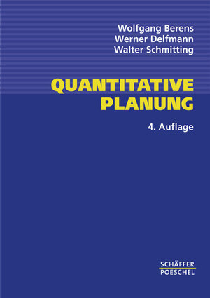 Buchcover Quantitative Planung | Wolfgang Berens | EAN 9783791022321 | ISBN 3-7910-2232-6 | ISBN 978-3-7910-2232-1