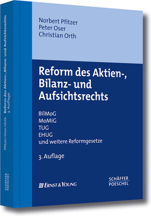 Buchcover Reform des Aktien-, Bilanz- und Aufsichtsrechts | Norbert Pfitzer | EAN 9783791028231 | ISBN 3-7910-2823-5 | ISBN 978-3-7910-2823-1
