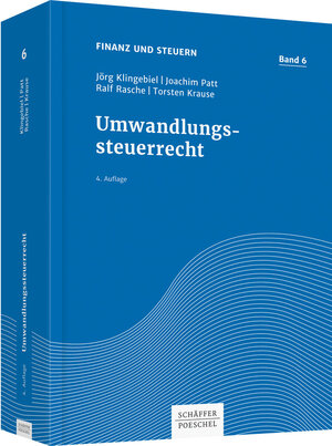 Buchcover Umwandlungssteuerrecht | Jörg Klingebiel | EAN 9783791035154 | ISBN 3-7910-3515-0 | ISBN 978-3-7910-3515-4