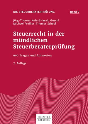 Buchcover Steuerrecht in der mündlichen Steuerberaterprüfung | Jörg-Thomas Knies | EAN 9783791037004 | ISBN 3-7910-3700-5 | ISBN 978-3-7910-3700-4
