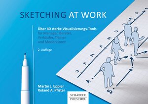 Buchcover Sketching at work | Martin J. Eppler | EAN 9783791038391 | ISBN 3-7910-3839-7 | ISBN 978-3-7910-3839-1