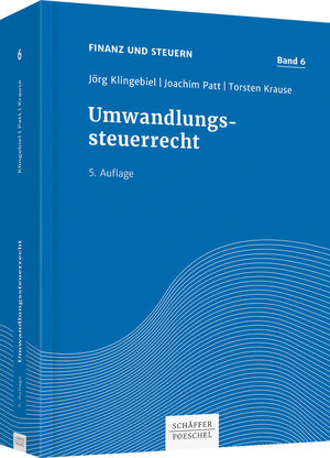 Buchcover Umwandlungssteuerrecht | Joachim Patt | EAN 9783791038988 | ISBN 3-7910-3898-2 | ISBN 978-3-7910-3898-8