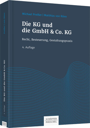 Buchcover Die KG und die GmbH & Co. KG | Michael Preißer | EAN 9783791042916 | ISBN 3-7910-4291-2 | ISBN 978-3-7910-4291-6