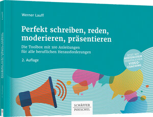 Buchcover Perfekt schreiben, reden, moderieren, präsentieren | Werner Lauff | EAN 9783791043258 | ISBN 3-7910-4325-0 | ISBN 978-3-7910-4325-8