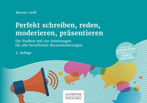 Buchcover Perfekt schreiben, reden, moderieren, präsentieren | Werner Lauff | EAN 9783791043265 | ISBN 3-7910-4326-9 | ISBN 978-3-7910-4326-5