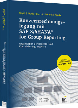 Buchcover Konzernrechnungslegung mit SAP S4/HANA for Group Reporting | Johannes Wirth | EAN 9783791053776 | ISBN 3-7910-5377-9 | ISBN 978-3-7910-5377-6