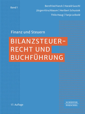 Buchcover Bilanzsteuerrecht und Buchführung | Bernfried Fanck | EAN 9783791058382 | ISBN 3-7910-5838-X | ISBN 978-3-7910-5838-2